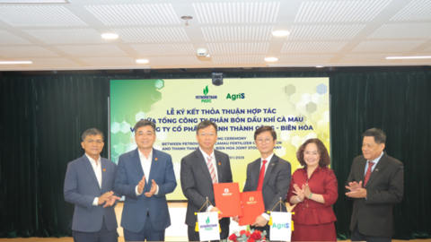 AgriS và PVCFC ký kết hợp tác chiến lược thúc đẩy nông nghiệp bền vững