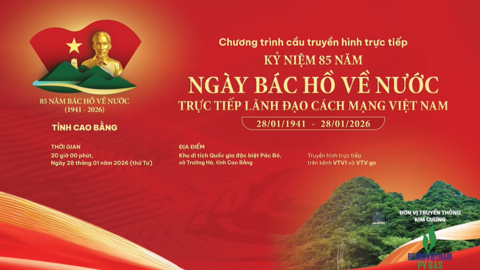 Trailer Chương trình "Cầu truyền hình Quốc gia Kỷ niệm 85 năm Bác Hồ về nước lãnh đạo Cách mạng Việt Nam"
