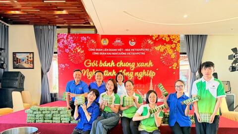 Công đoàn Vietsovpetro: Lan tỏa yêu thương – Chăm lo Tết cho đoàn viên, người lao động