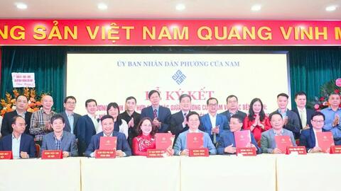 Tăng cường liên kết y tế cơ sở: Bệnh viện Phụ Sản Trung ương ký kết hợp tác với UBND phường Cửa Nam