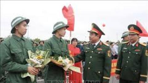 Ngày hội tòng quân: Rạng rỡ màu xanh áo lính