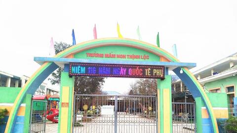 Trường Mầm non Thịnh Lộc: Vững vàng sau thiên tai, nâng chất lượng giáo dục từ những điều bình dị