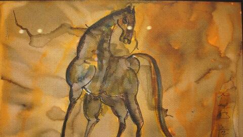 Chất 'phiêu' trong tranh ngựa của họa sĩ Trịnh Thắng