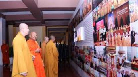 Triển lãm 45 năm Phật giáo Việt Nam đồng hành cùng đất nước