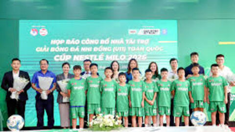 53 đội bóng thi đấu tại Giải bóng đá Nhi đồng (U11) toàn quốc