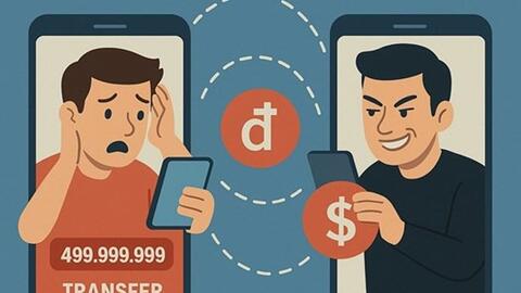 Trả lại gần 500 triệu đồng cho người chuyển khoản nhầm