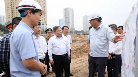 Hà Nội thúc tiến độ các dự án chống ngập trước mùa mưa