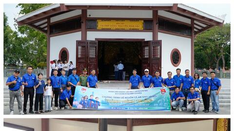 Tuổi trẻ Xí nghiệp Cơ điện Vietsovpetro với “Hành trình tri ân và kết nối sức trẻ”