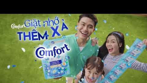 Giặt thêm xả Comfort - Bảo vệ sợi vải & Thơm mát gấp 10