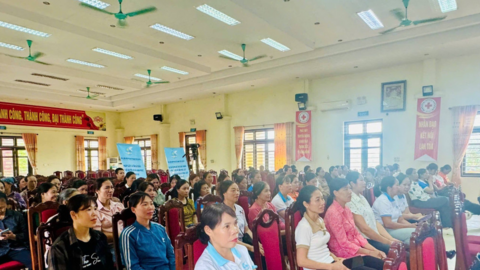 Tuyên truyền tiết kiệm năng lượng cho phụ nữ nông thôn