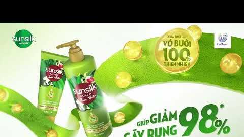 SUNSILK THIÊN NHIÊN GIÚP GIẢM GÃY RỤNG 98% - NAY CÓ MẶT TRÊN TOÀN QUỐC