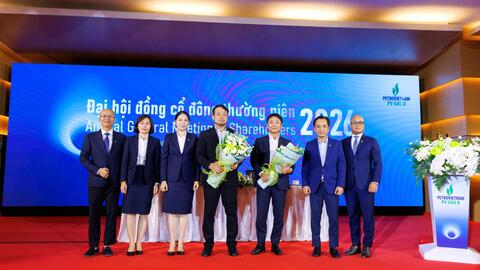 ĐHĐCĐ thường niên 2026: PV GAS D hoàn thành vượt mức kế hoạch, chia cổ tức bằng tiền tỷ lệ 10%