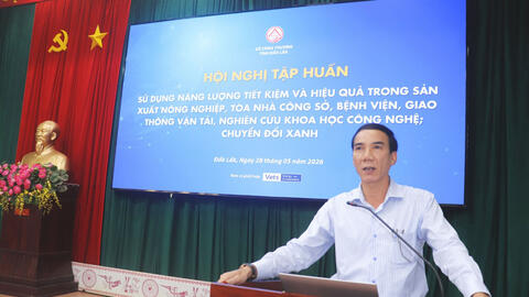 Đắk Lắk tập huấn sử dụng năng lượng tiết kiệm, hiệu quả và chuyển đổi xanh