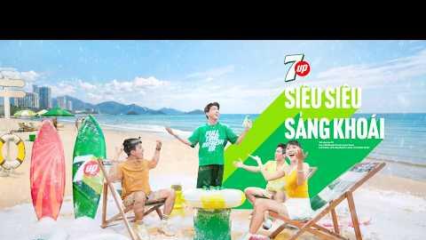 CHƠI BIỂN MÀ SỢ NÓNG BỐC HƠI? UỐNG NGAY 7UP SIÊU SIÊU SẢNG KHOÁI!!