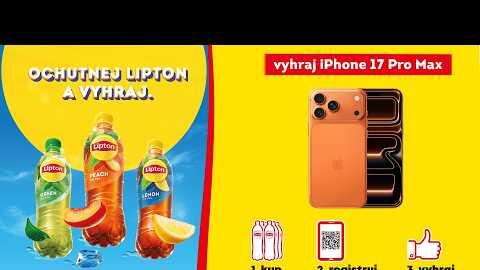 Uống Lipton và trúng ngay iPhone 17 Pro Max!