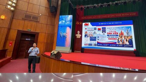 350 sinh viên Bách khoa TP HCM tham quan kiến tập và trải nghiệm thực tiễn tại Vietsovpetro