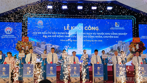 Hải Phòng: Khởi công Dự án nhà cho công nhân và chuyên gia thuê trị giá hơn 1.100 tỷ đồng