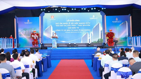 Thái Nguyên khởi công loạt dự án NOXH với tổng mức đầu tư trên 7.500 tỉ đồng