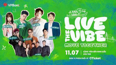 VPBank khởi động chuỗi đêm nhạc cộng đồng “Live the Vibe - Move Together”