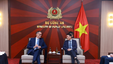 Việt Nam và Pháp thúc đẩy hợp tác an ninh, thực thi pháp luật
