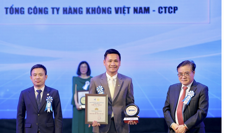 Vietnam Airlines nối dài 11 năm liên tiếp trong Top 10 Nhãn hiệu nổi tiếng Việt Nam