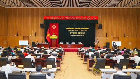 Khai mạc Kỳ họp thứ Ba, HĐND thành phố Hải Phòng khóa XVII