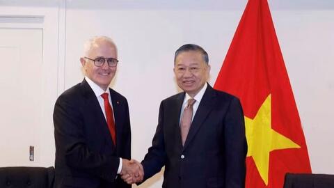 Tổng Bí thư, Chủ tịch nước Tô Lâm tiếp lãnh đạo một số doanh nghiệp tại Australia ​