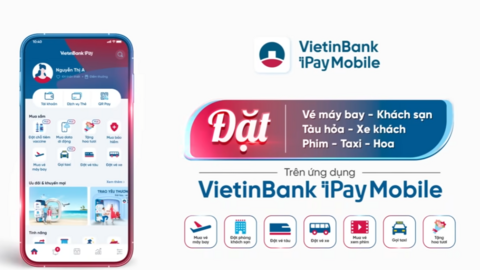 Mở ứng dụng ngân hàng số VietinBank iPay Mobile ngay ngàn tiện ích trong tầm tay!!