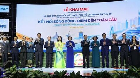 Hội chợ Du lịch Quốc tế TPHCM lần thứ 20: 'Kết nối sống động – Điểm đến toàn cầu'