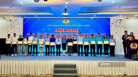 Công đoàn Vĩnh Long phát động thi đua “Lao động giỏi, năng suất cao, thu nhập tốt”