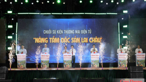 Khai mạc chuỗi sự kiện 'Nâng tầm đặc sản Lai Châu' dịp Tết Độc lập