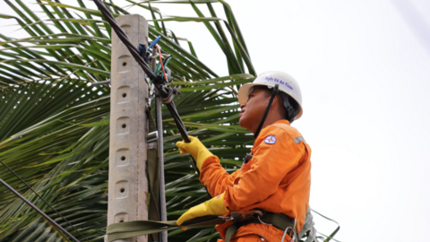 Chủ động giữ dòng điện an toàn trong mùa mưa bão