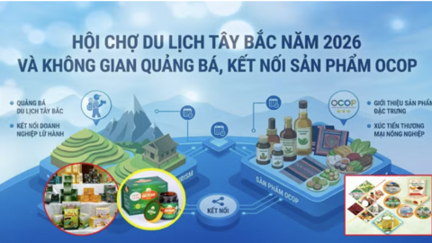 Lào Cai tổ chức Hội chợ Du lịch Tây Bắc 2026, kết nối sản phẩm OCOP với du lịch