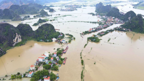 Ninh Bình khẩn trương triển khai ứng phó lũ trên sông Hoàng Long, sông Đáy