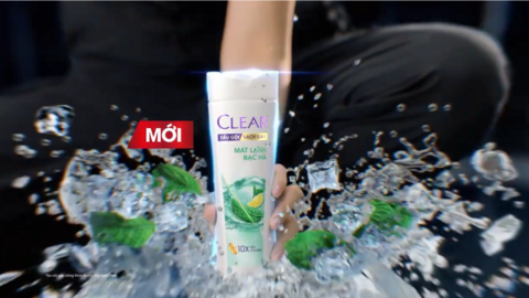 Clear mát lạnh bạc hà - sạch gàu sảng khoái cả ngày dài