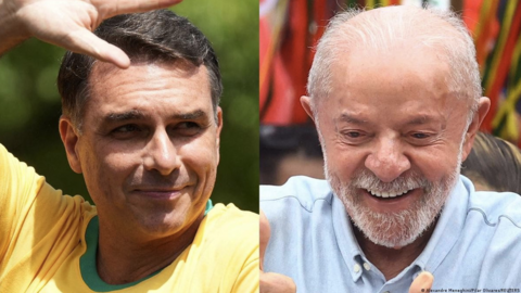 Ông Flavio Bolsonaro dẫn trước ông Lula trong cuộc bầu cử tổng thống Brazil