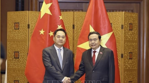 Chủ tịch Quốc hội Trần Thanh Mẫn: Phát huy vai trò đối ngoại nhân dân, vun đắp tình hữu nghị Việt – Trung
