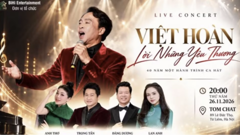 NSƯT Việt Hoàn gửi lời tri ân NSND Lê Dung bằng “Bài ca hy vọng”