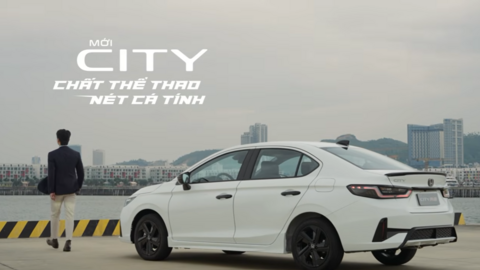 Honda City mới - Chất thể thao, nét cá tính