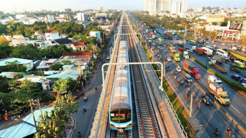 HoREA đề xuất tận dụng đất bãi bồi làm đường sắt nhẹ tại lõi trung tâm TP HCM