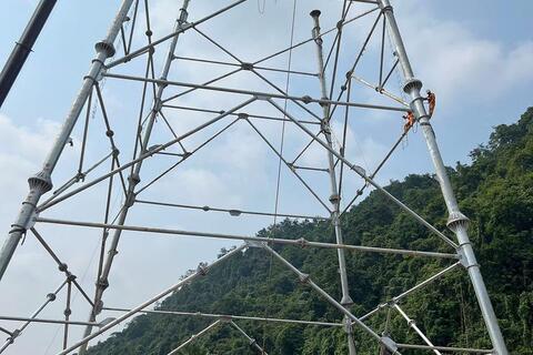 Lực lượng 3 miền của EVNNPT hội tụ tiếp sức đường dây 500kV Lào Cai - Vĩnh Yên