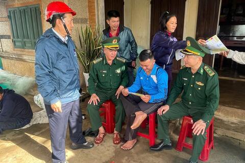 BSR tổ chức tuyên truyền đảm bảo an ninh, an toàn NMLD Dung Quất cho người dân tại Quảng Ngãi