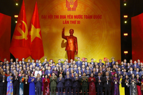 [Chùm ảnh] Petrovietnam tham dự Đại hội Thi đua yêu nước toàn quốc lần thứ XI