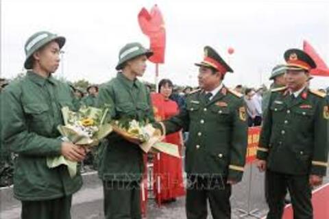 Ngày hội tòng quân: Rạng rỡ màu xanh áo lính