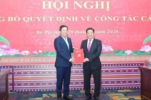 Lào Cai chuẩn y ông Tô Ngọc Liễn giữ chức Bí thư Đảng ủy phường Sa Pa