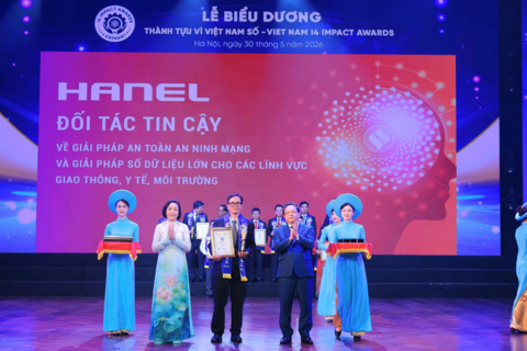 Hanel được vinh danh 3 hạng mục tại lễ biểu dương thành tựu tác động vì Việt Nam số năm 2026