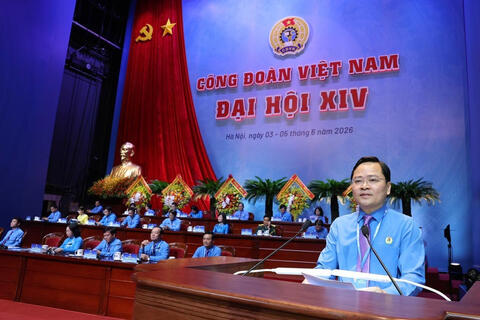 Bế mạc Đại hội XIV Công đoàn Việt Nam: Sớm đưa Nghị quyết Đại hội vào cuộc sống