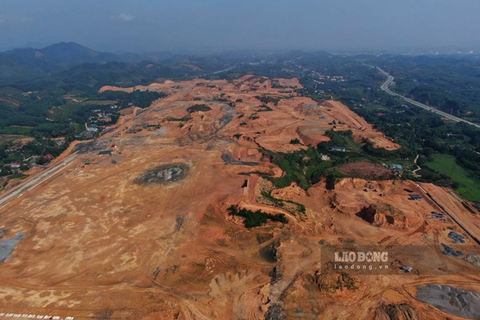 Khu công nghiệp nghìn tỉ ở Lào Cai trước ngày hoàn thiện mặt bằng