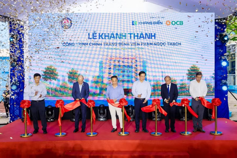 Bệnh viện Phạm Ngọc Thạch khánh thành công trình chỉnh trang, Khang Điền và OCB đồng hành cải tạo 15 hạng mục