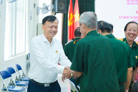 Hội CCB Petrovietnam tri ân thương binh, gia đình chính sách tại phường Giảng Võ (Hà Nội)
